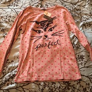 Gap Kids cat shirt